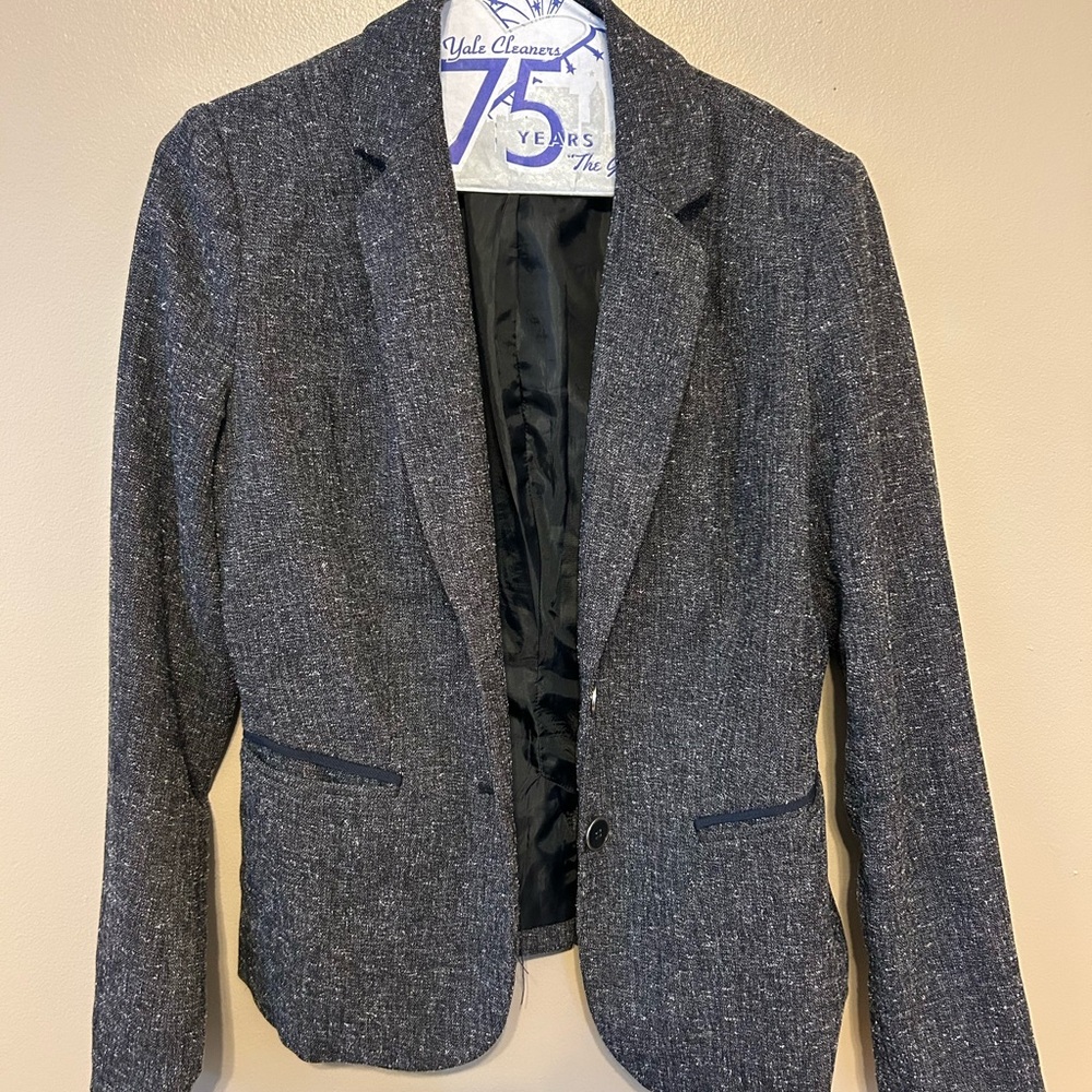 New York & Co. Charcoal Suit Jacket